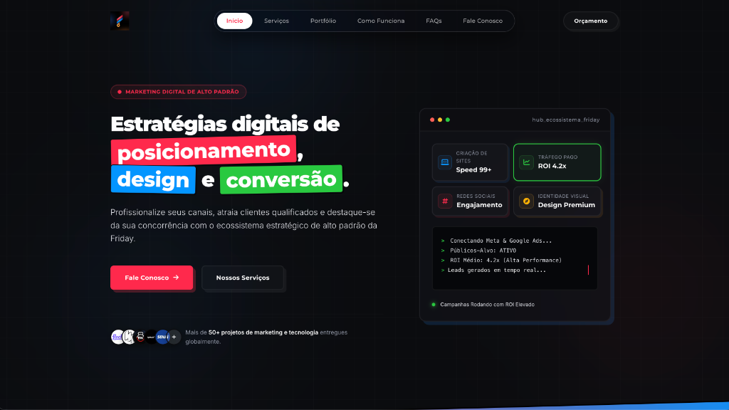 Friday Site Preview