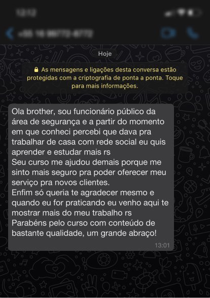 Depoimento Aluno 1