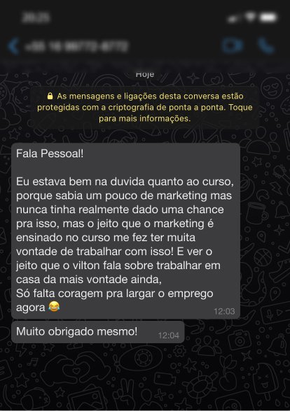 Depoimento Aluno 2